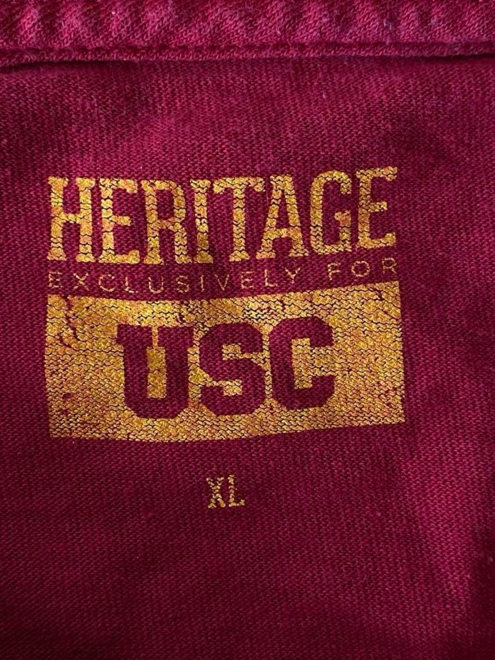 Vintage Y2K University Southern California USC Trojans Shirt Football Team XL - Picture 3 of 6